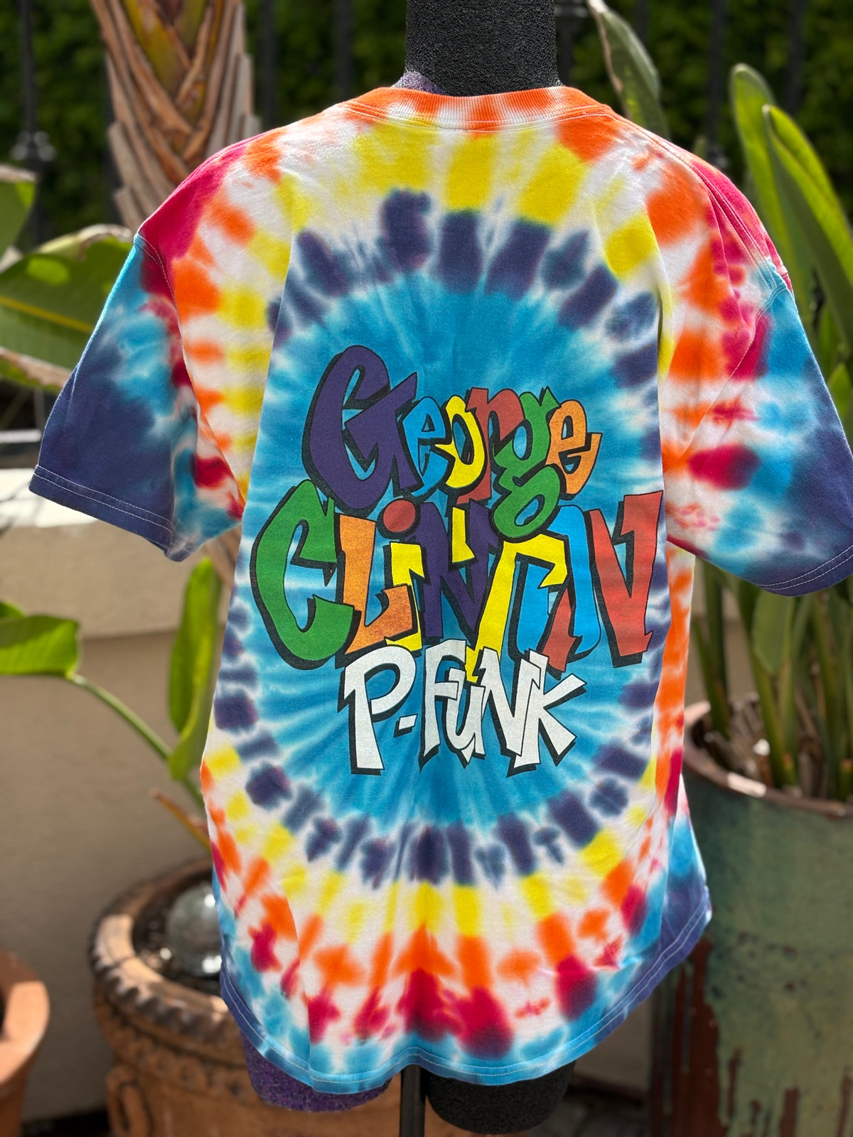 AUCTION- Early 2000's GEORGE CLINTON & PFUNK vintage concert t-shirt (Mallia Franklin)
